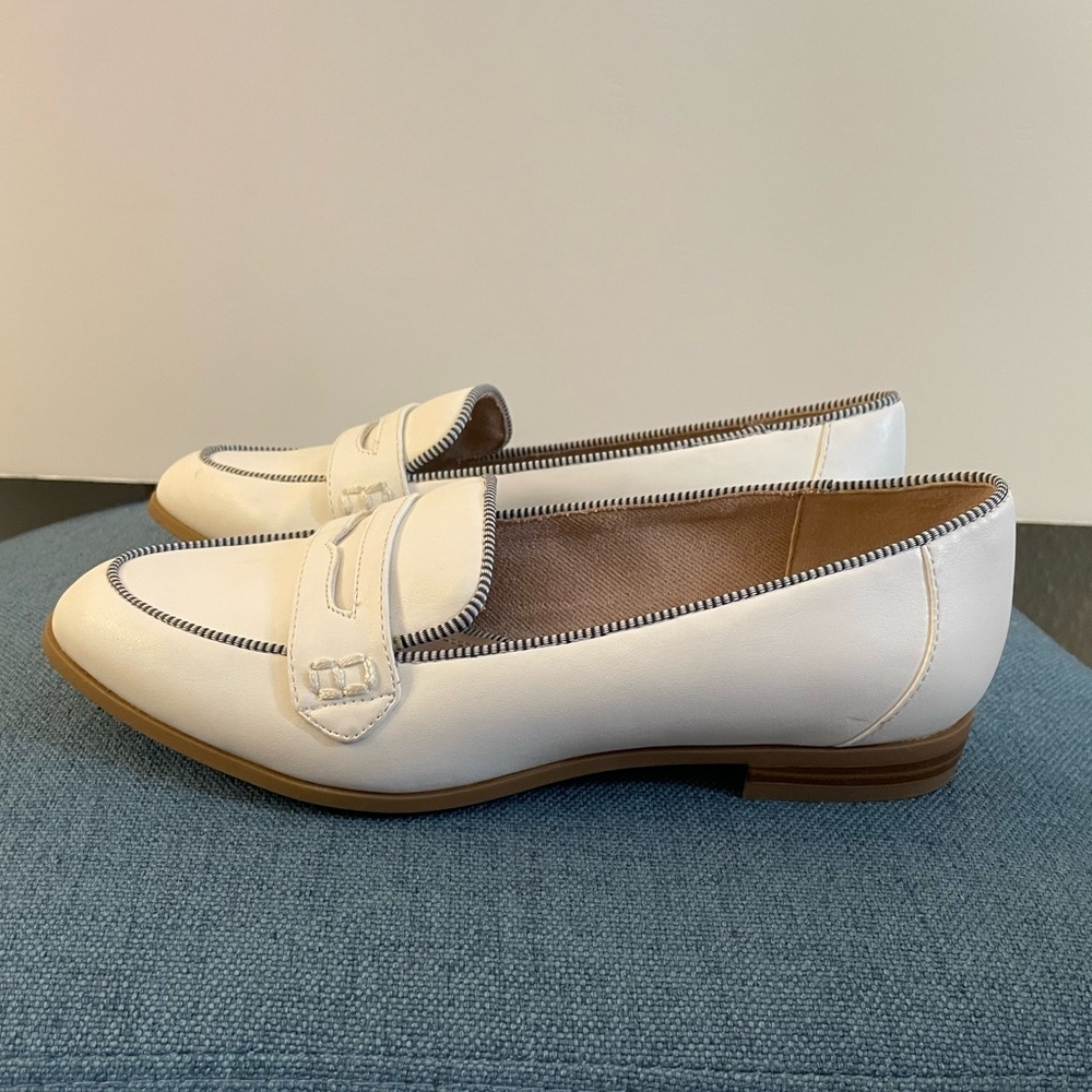 Charter Club Women’s Vivian Faux Leather Slip On Loafers